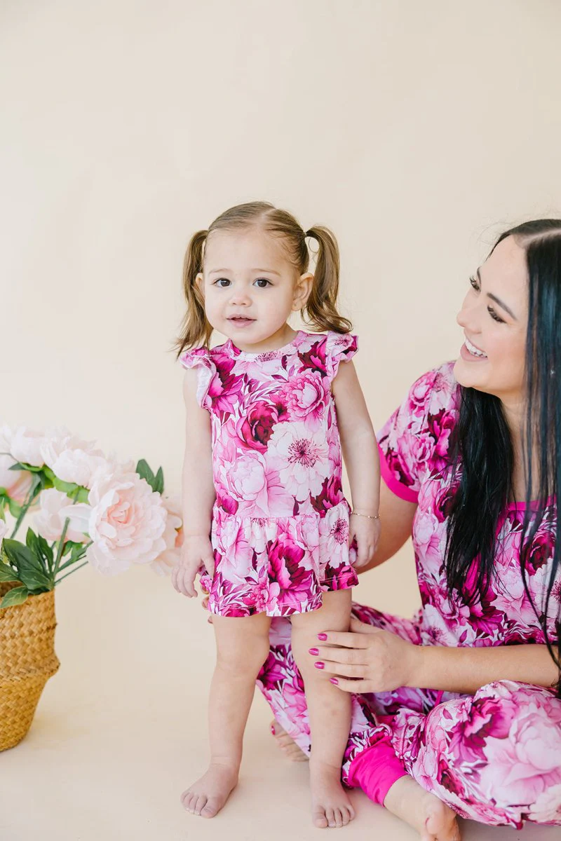 Fleur Twirl Bodysuit Dress - Image 4