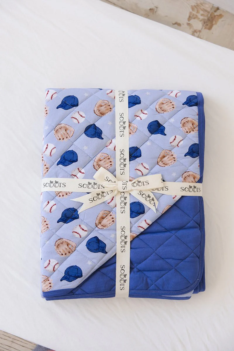 Home Run (B) Quilted Blanket - Image 4
