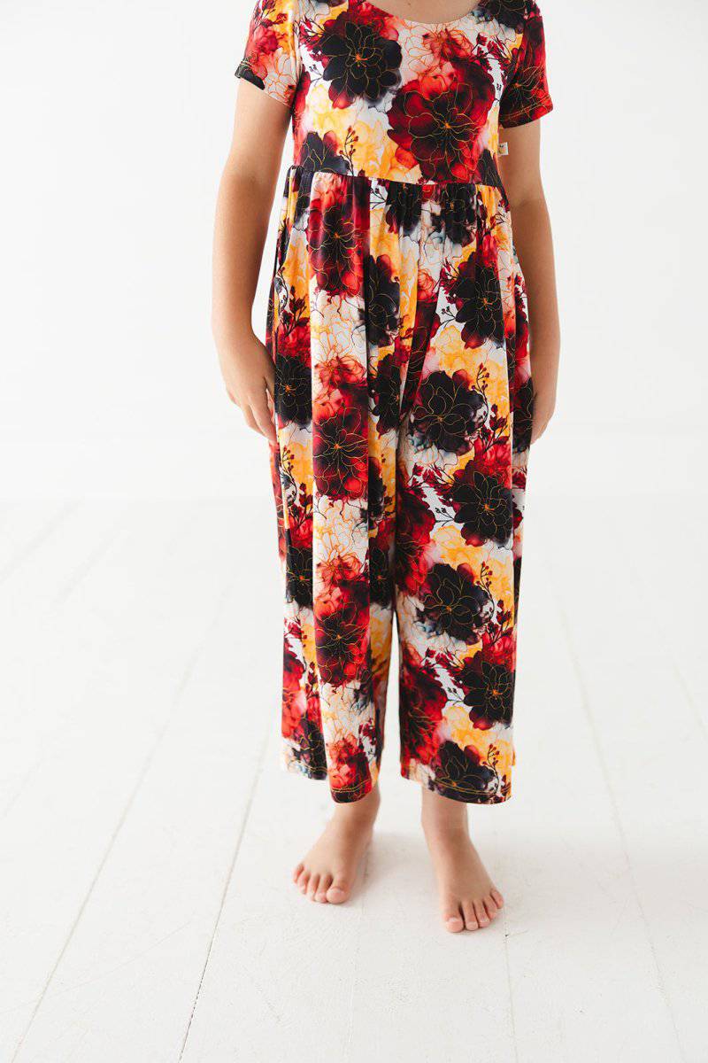 Midnight Wide Leg Romper - Image 3