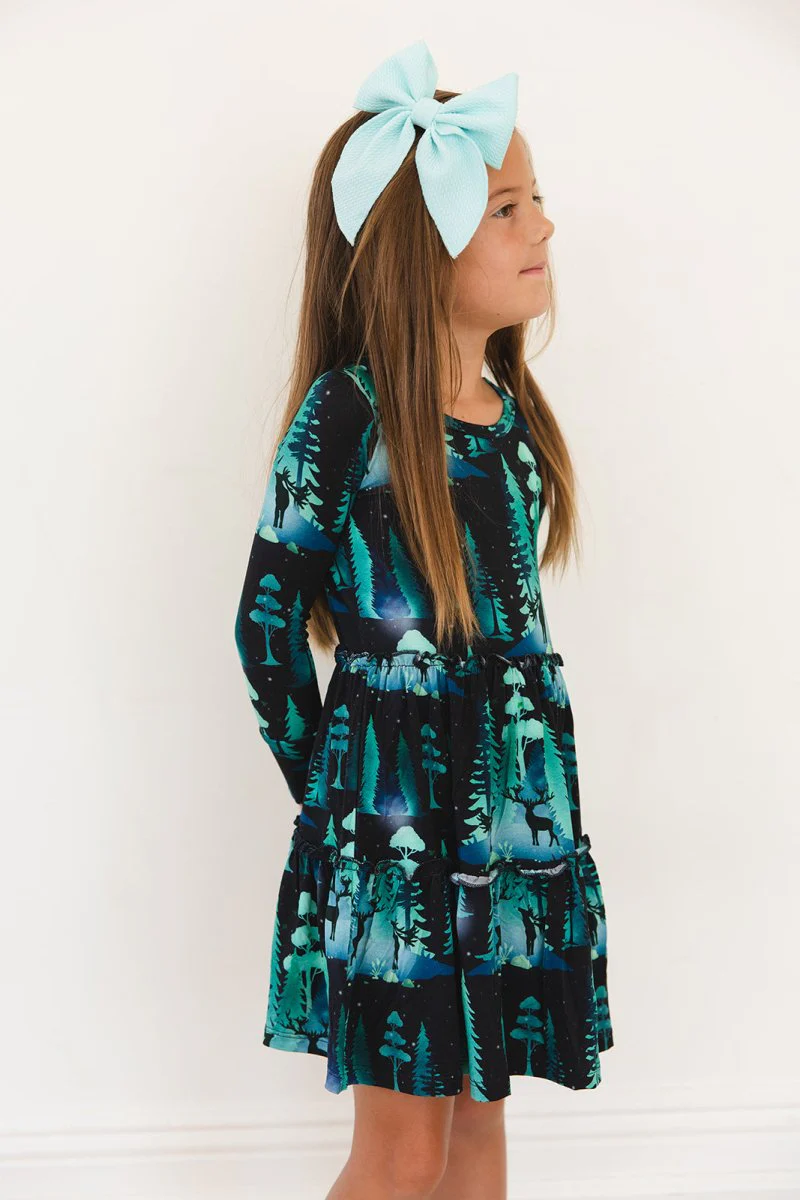 Northern Lights Flutter Dress & Shorts - Image 3
