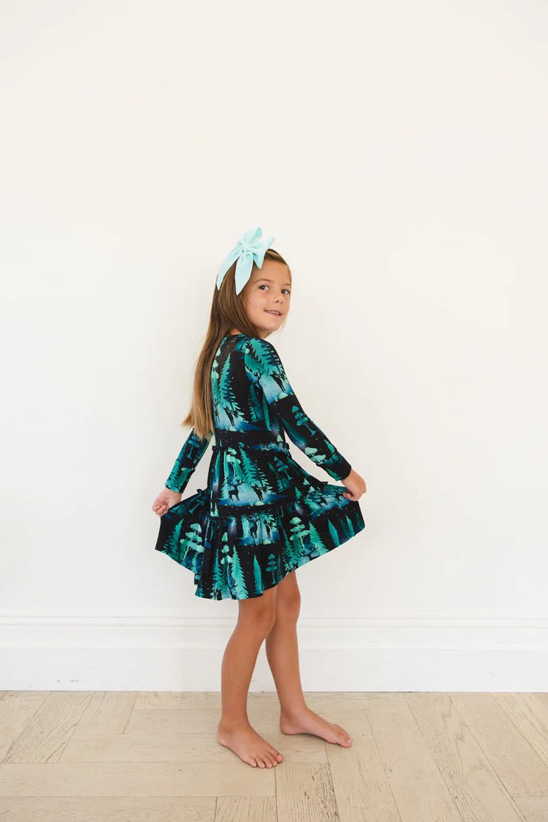 Northern Lights Flutter Dress & Shorts - Image 4