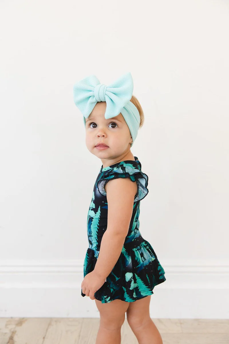 Northern Lights Twirl Bodysuit Dress - Image 3