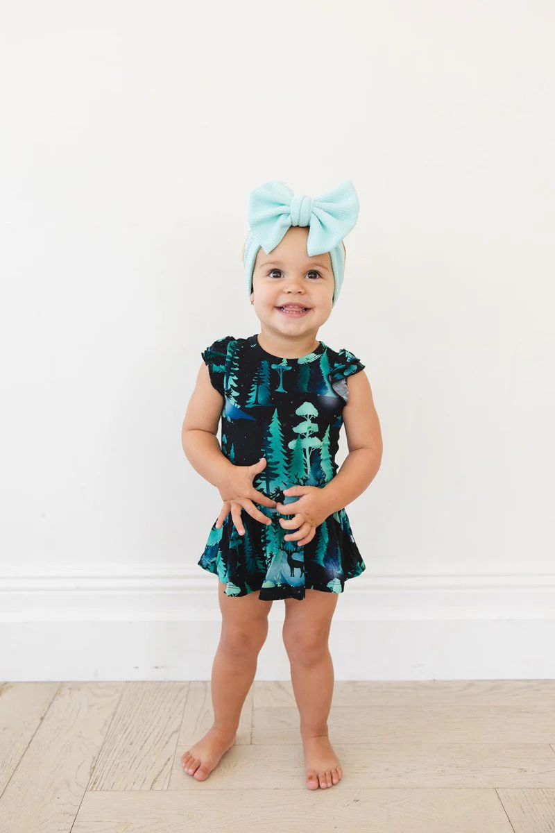 Northern Lights Twirl Bodysuit Dress - Image 5