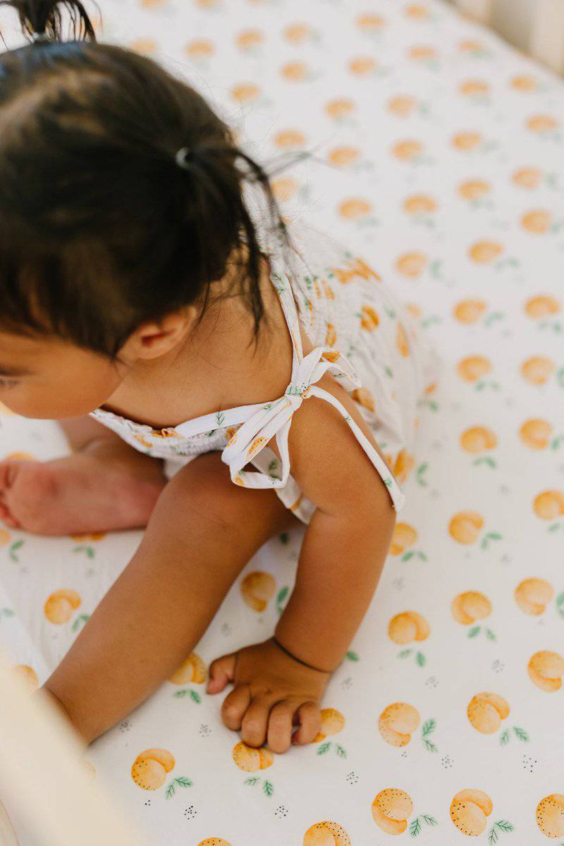 Peachy Crib Sheet - Image 3