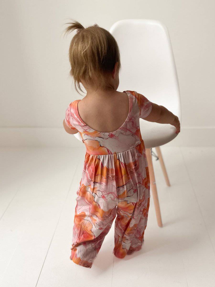 Rose Quartz Wide Leg Romper - Image 4