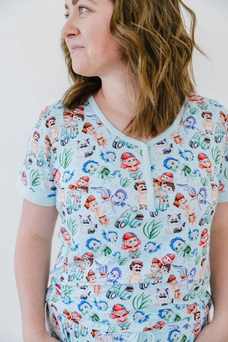 Sea Monsters Women's Pajama Set - Image 3