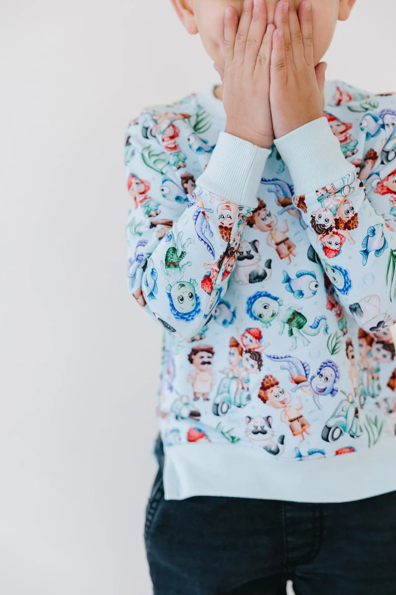 Sea Monsters Terry Sweater - Image 4