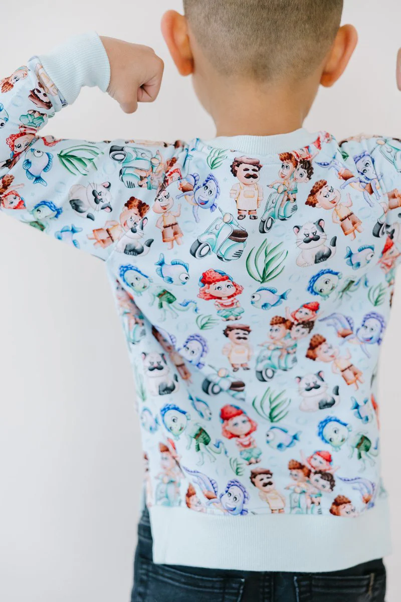 Sea Monsters Terry Sweater - Image 5