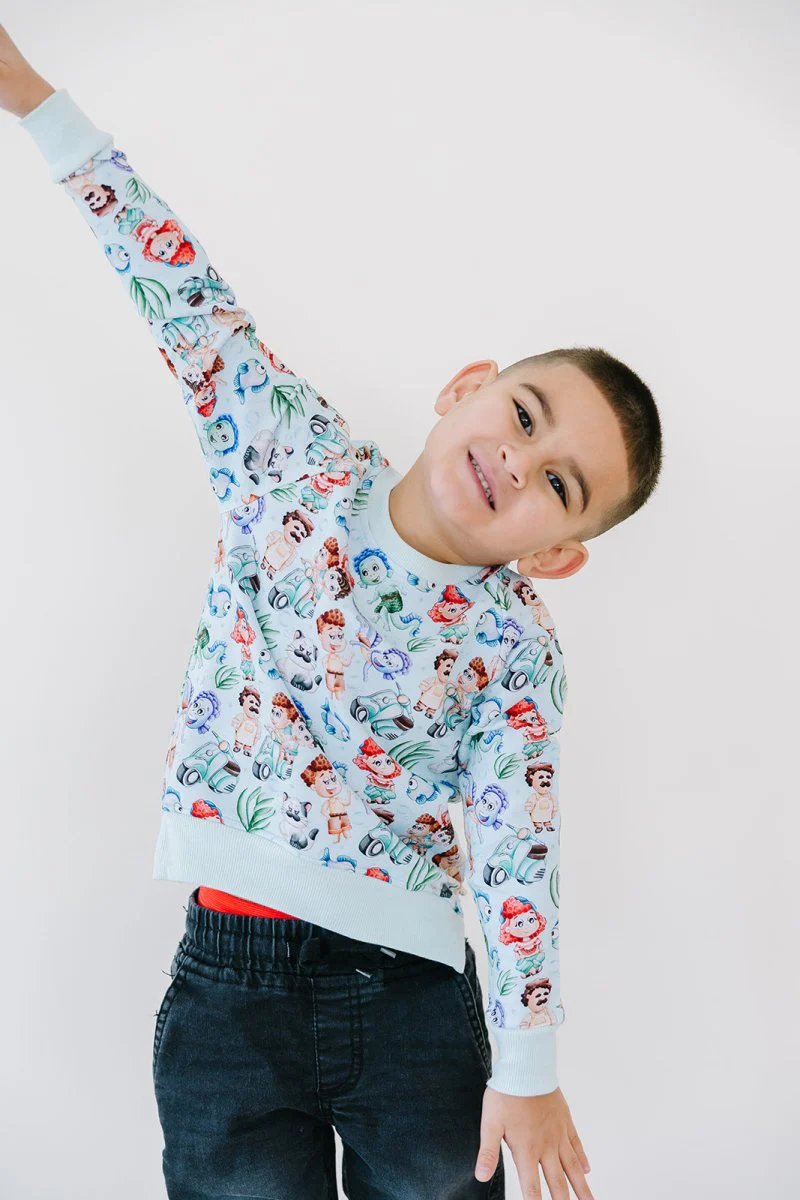 Sea Monsters Terry Sweater - Image 6